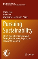 Book Cover for Pursuing Sustainability by Chialin Chen