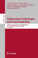 Book Cover for Collaboration Technologies and Social Computing by Alexander Nolte