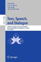 Book Cover for Text, Speech, and Dialogue by Petr Sojka