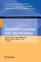 Book Cover for Dependable Computing - EDCC 2020 Workshops by Simona Bernardi