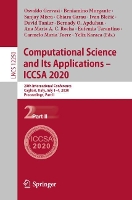 Book Cover for Computational Science and Its Applications – ICCSA 2020 by Osvaldo Gervasi