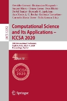 Book Cover for Computational Science and Its Applications – ICCSA 2020 by Osvaldo Gervasi