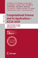 Book Cover for Computational Science and Its Applications – ICCSA 2020 by Osvaldo Gervasi