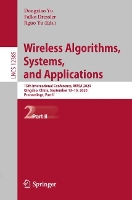 Book Cover for Wireless Algorithms, Systems, and Applications by Dongxiao Yu