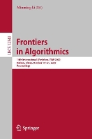 Book Cover for Frontiers in Algorithmics by Minming Li