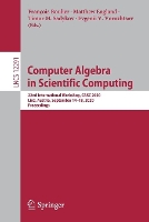 Book Cover for Computer Algebra in Scientific Computing by François Boulier