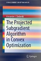 Book Cover for The Projected Subgradient Algorithm in Convex Optimization by Alexander J. Zaslavski