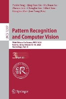 Book Cover for Pattern Recognition and Computer Vision by Yuxin Peng