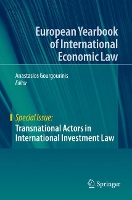 Book Cover for Transnational Actors in International Investment Law by Anastasios Gourgourinis