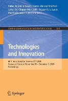 Book Cover for Technologies and Innovation by Rafael ValenciaGarcía
