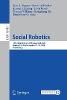Book Cover for Social Robotics by Alan R Wagner
