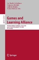 Book Cover for Games and Learning Alliance by Iza MarfisiSchottman