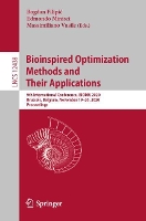 Book Cover for Bioinspired Optimization Methods and Their Applications by Bogdan Filipi?