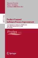 Book Cover for Product-Focused Software Process Improvement by Maurizio Morisio