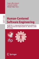 Book Cover for Human-Centered Software Engineering by Regina Bernhaupt