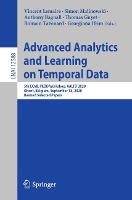 Book Cover for Advanced Analytics and Learning on Temporal Data by Vincent Lemaire