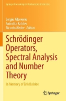 Book Cover for Schrödinger Operators, Spectral Analysis and Number Theory by Sergio Albeverio