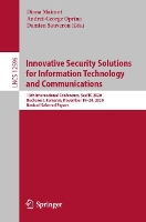 Book Cover for Innovative Security Solutions for Information Technology and Communications by Diana Maimut