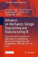 Book Cover for Advances on Mechanics, Design Engineering and Manufacturing III by Lionel Roucoules