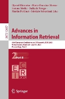 Book Cover for Advances in Information Retrieval by Djoerd Hiemstra