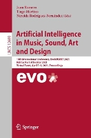 Book Cover for Artificial Intelligence in Music, Sound, Art and Design by Juan Romero