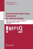 Book Cover for Requirements Engineering: Foundation for Software Quality by Fabiano Dalpiaz