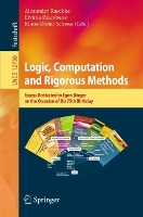 Book Cover for Logic, Computation and Rigorous Methods by Alexander Raschke