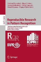 Book Cover for Reproducible Research in Pattern Recognition by Bertrand Kerautret