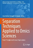 Book Cover for Separation Techniques Applied to Omics Sciences by Ana Valéria Colnaghi Simionato