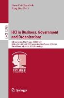 Book Cover for HCI in Business, Government and Organizations by Fiona Fui-Hoon Nah