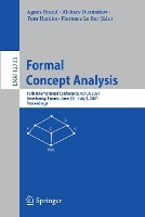 Book Cover for Formal Concept Analysis by Agnès Braud