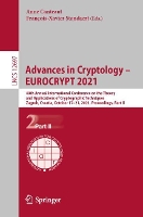 Book Cover for Advances in Cryptology – EUROCRYPT 2021 by Anne Canteaut