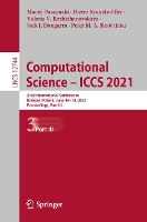 Book Cover for Computational Science – ICCS 2021 by Maciej Paszynski