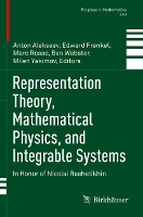 Book Cover for Representation Theory, Mathematical Physics, and Integrable Systems by Anton Alekseev