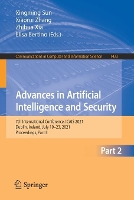 Book Cover for Advances in Artificial Intelligence and Security by Xingming Sun