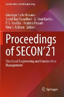 Book Cover for Proceedings of SECON’21 by Giuseppe Carlo Marano