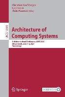 Book Cover for Architecture of Computing Systems by Christian Hochberger