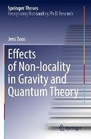 Book Cover for Effects of Non-locality in Gravity and Quantum Theory by Jens Boos