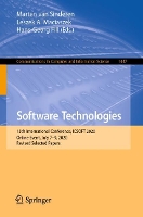 Book Cover for Software Technologies by Marten van Sinderen