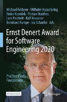 Book Cover for Ernst Denert Award for Software Engineering 2020 by Michael Felderer