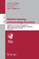 Book Cover for Machine Learning and Knowledge Extraction by Andreas Holzinger