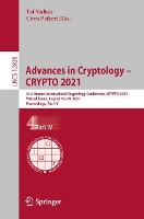 Book Cover for Advances in Cryptology – CRYPTO 2021 by Tal Malkin