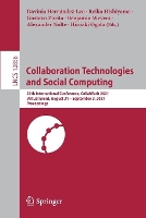 Book Cover for Collaboration Technologies and Social Computing by Davinia Hernández-Leo