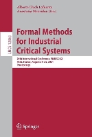 Book Cover for Formal Methods for Industrial Critical Systems by Alberto Lluch Lafuente