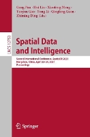 Book Cover for Spatial Data and Intelligence by Gang Pan