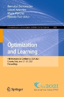 Book Cover for Optimization and Learning by Bernabé Dorronsoro