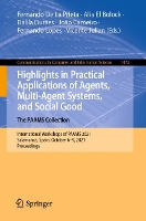 Book Cover for Highlights in Practical Applications of Agents, Multi-Agent Systems, and Social Good. The PAAMS Collection by Fernando De La Prieta