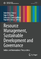 Book Cover for Resource Management, Sustainable Development and Governance by Baleshwar Thakur