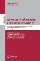 Book Cover for Advances in Information and Computer Security by Toru Nakanishi