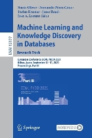 Book Cover for Machine Learning and Knowledge Discovery in Databases. Research Track by Nuria Oliver